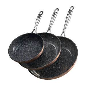 Frying Pan Skillet Aluminum Egg Fry Pans Nonsitck Ceramic Heavy Duty Skillets Heat Resistant