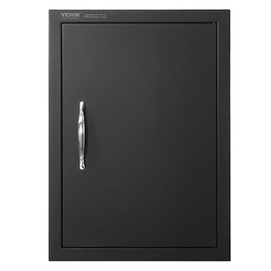 VEVOR BBQ Access Door Outdoor Kitchen Door Cold Plate Flush Mount Door Wall Vertical
