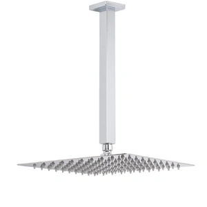 Wels Rainfall Shower Head Ceiling Dropper Extension Arm Square Set