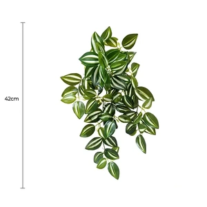 Artificial Hanging Draping Tradescantia Zebrina