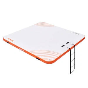 Vevor Inflatable Floating Dock Inflatable Dock Platform Non Slip Water Floating Dock Mat Portable Carrying Bag