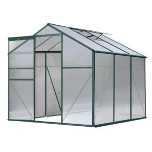 Greenhouse Aluminium Polycarbonate Green House Garden Shed