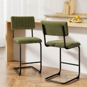 Bar Stools Velvet Chairs