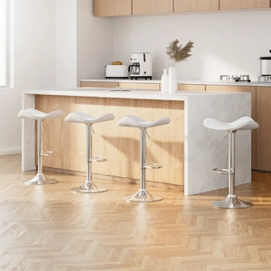 Bar Stools Leather Gas Lift Chair