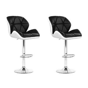 Bar Stools Gas Lift Padded Leather &