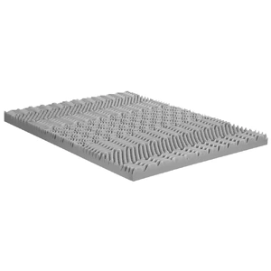 Memory Foam Mattress Topper 7-Zone Graphite