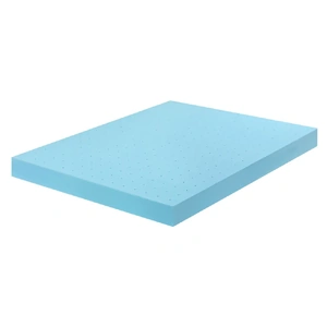 Memory Foam Mattress Topper Ventilated Cool Gel Bamboo Cover