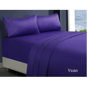 egyptian cotton sheet set 1 violet