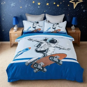 Astronaut Kids Quilt Cover Set