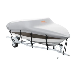 Vevor Boat Cover 600d Waterproof Boat Cover V Hull Tri