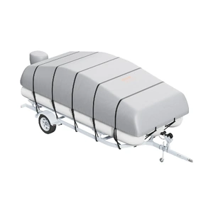 Vevor Pontoon Boat Cover 800d Waterproof Trailerable Storage Bag