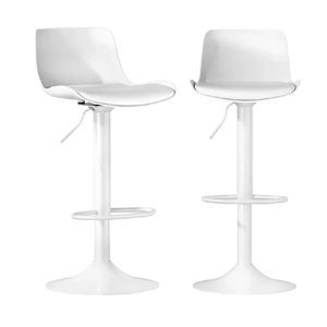 Bar Stools Kitchen Swivel Gas Lift Stool Leather Dining Chairs