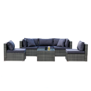 London Rattan Modular Outdoor Lounge Setting Coffee Table