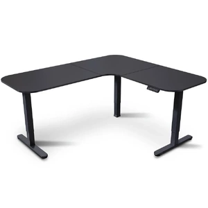 Corner Standing Desk 160x140cm Sit Stand UP Electric Height