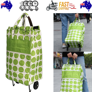 Shopping Trolley Cart Bag Foldable Wheels Carts Bags Market Luggage