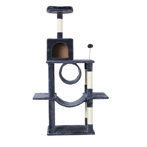 Cat Tree Tower Scratching Post Scratcher Wood Condo House Bed