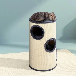 I Pet Cat Tree Scratching Post Tower Scratcher Trees Wood