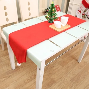 Christmas Chair Covers Tablecloth Runner Decoration Xmas Dinner Party Santa Gift