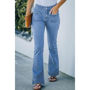 Azura Exchange Casual Vintage Flared Jeans