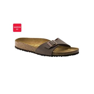 Classic Narrow-Fit Sandals with Adjustable Buckle