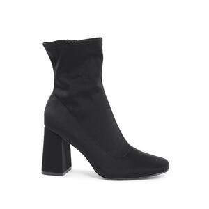 Fabric Ankle Boot with 9cm Heel