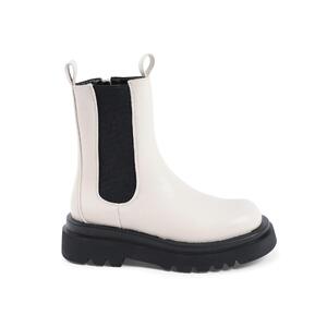 Synthetic Leather Ankle Boots with 5 cm Heel