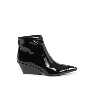 Leather Ankle Boot with 6cm Heel