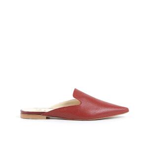 Leather Slide Sandals
