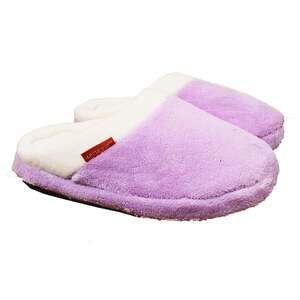 ARCHLINE Orthotic Slippers Slip On Arch Scuffs Pain Relief Moccasins - Lilac