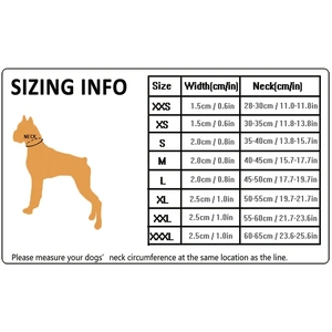 Heavy Duty Reflective Dog Collar - Blue, L