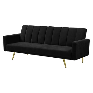 Sofa Bed Convertible Velvet Lounge Recliner Couch Sleeper 3 Seater