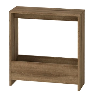 Side Table with Magazine Rack Small End Table