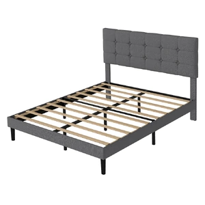 Bed Frame Upholstered Platform Mattress Base