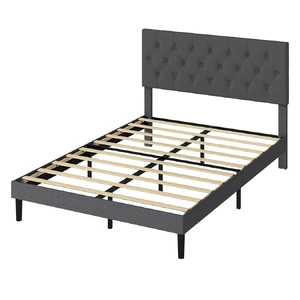 Bed Frame Upholstered Platform Mattress Base