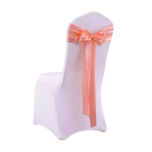 50X Satin Chair Sashes Cloth Cover Wedding