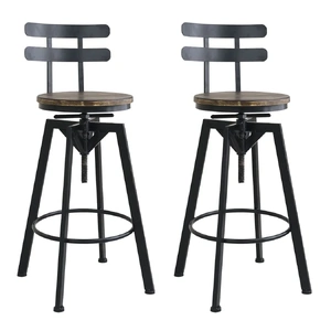 Bar Stool Industrial Adjustable