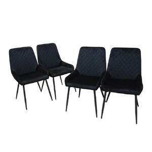 Dining Chairs Padded Seat Velvet
