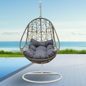 Arcadia Furniture Rocking Egg Chair Oatmeal
