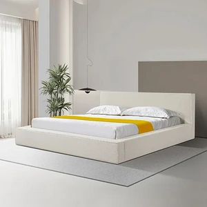 Ralph Bed Frame Fabric Upholstery in KD slat