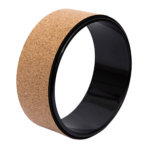 Yoga Pilates Wheel Cork Circle Prop Back Chest Hips Abdomen Stretch Roller