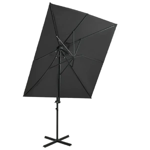 Cantilever Garden Parasol with Double