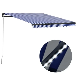 Manual Retractable Awning with LED