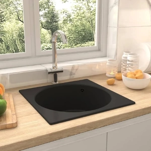 Kitchen Sink with Overflow Hole Granite Single Bowl Kitchen Sinks Range 2