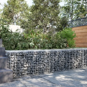 Gabion Basket with Cover Galvanised Iron