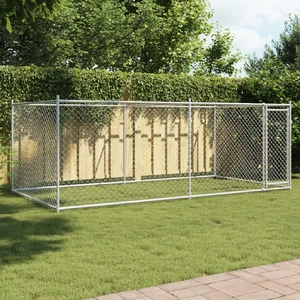 Dog Crate with Door Galvanised Steel
