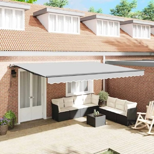 Awning Frame Manual Anthracite Aluminium