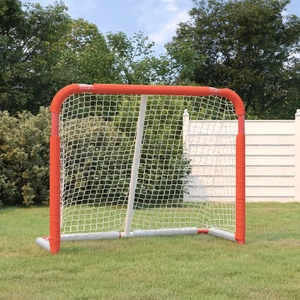 Hockey Goal and White Polyester