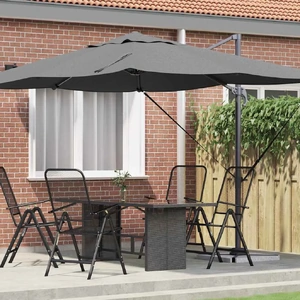 Parasol Anthracite Polyester and Aluminium