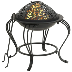 Fire Pit with Poker Steel
