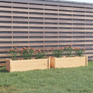 Garden Planters Solid Pinewood